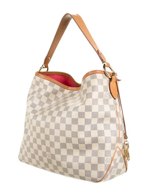 replica louis vuitton delightful mm damier azur canvas|louis vuitton damier azur price.